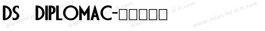 DS DiplomaC字体转换